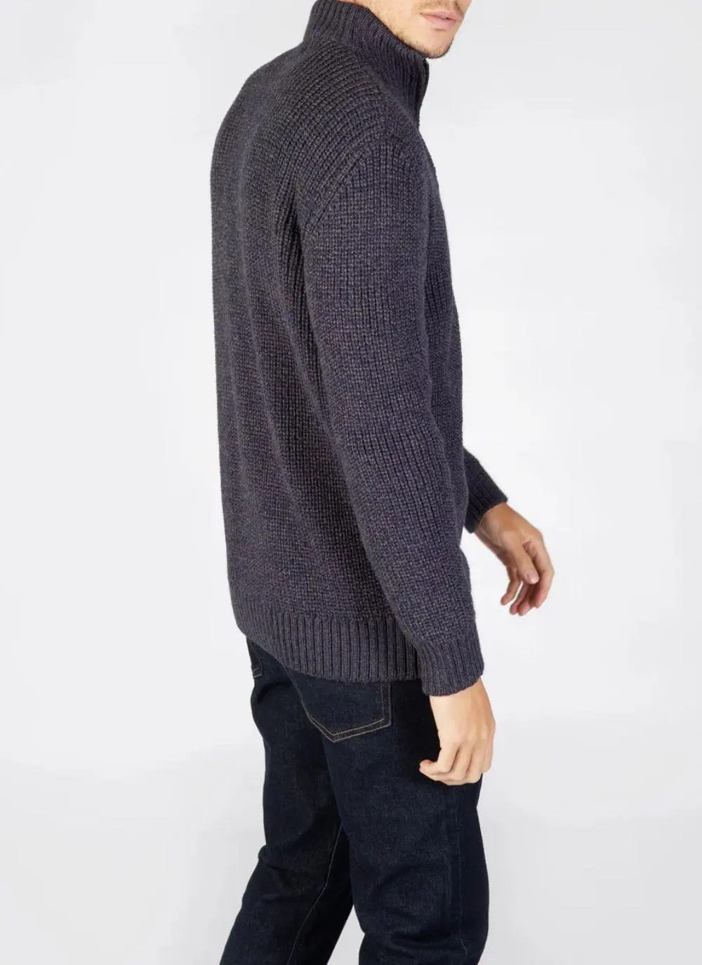 Navy Marl